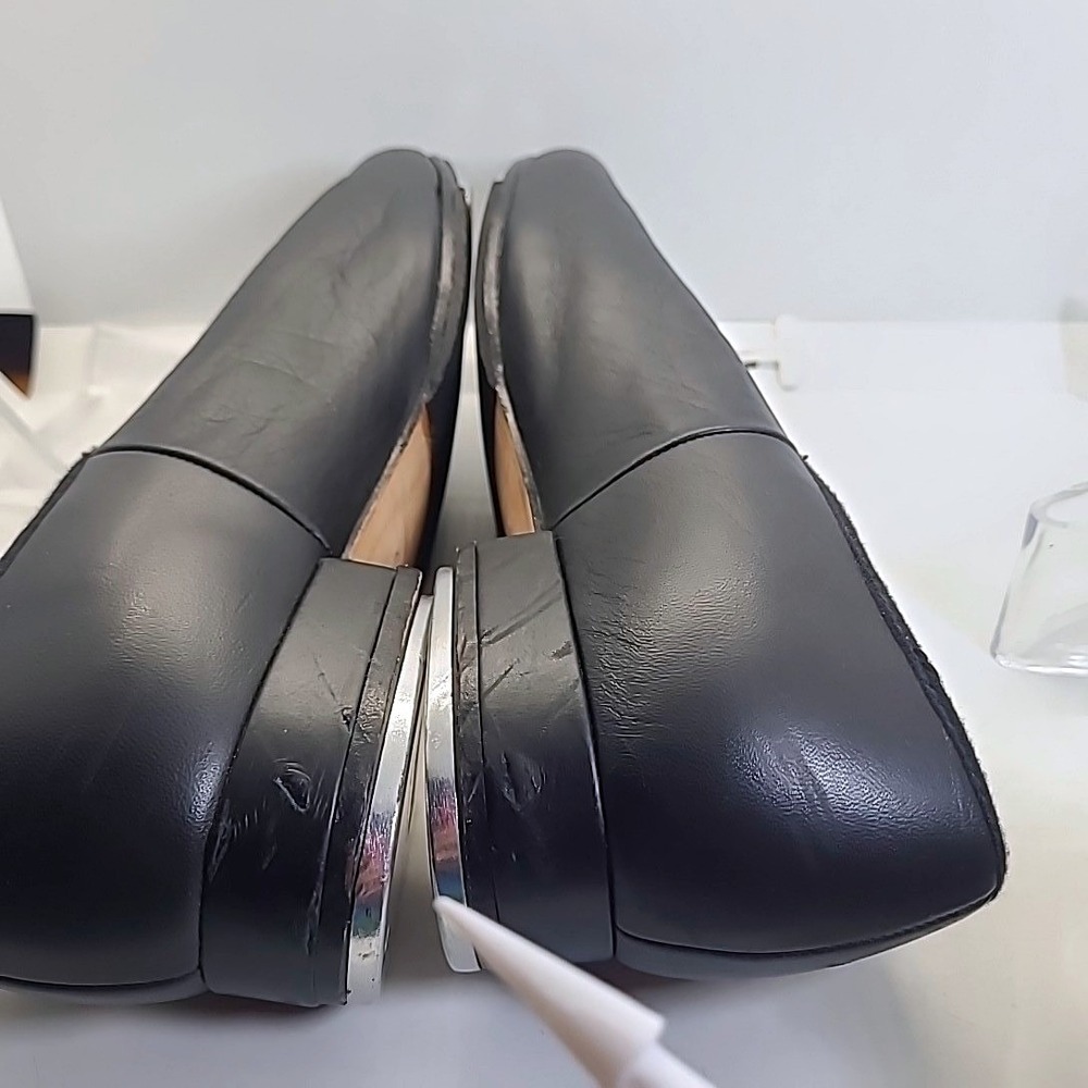 Capezio Tap Shoes Womens SZ 6.5 Black Leather Oxford Professional Dancewear Good - Picture 7 of 16